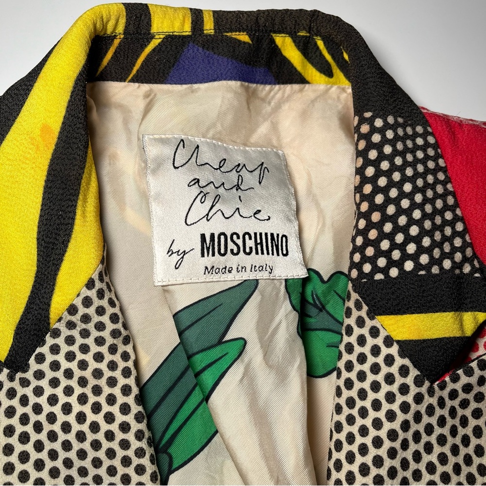 Moschino 1991 Roy Lichtenstein blazer - Picture 10 of 11